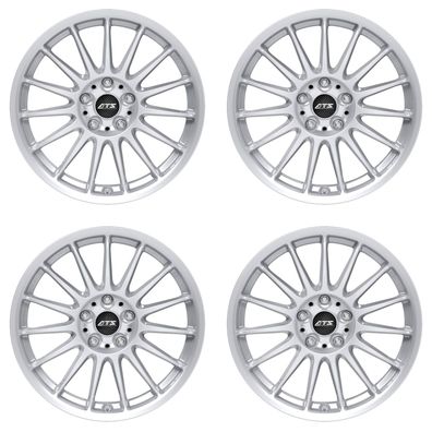 4 ATS Felgen StreetRallye 6.5Jx16 ET38 5x100 SIL für SEAT Arona Ibiza Toledo