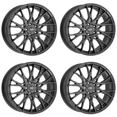 4 Felgen Dotz Fuji grey 8.0Jx19 5x112 für Audi A3 Q3 TT