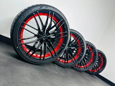 NEU! Original 22 Zoll Audi RS6 RS7 4K C8 ABT HR Sportsline Sommer Räder