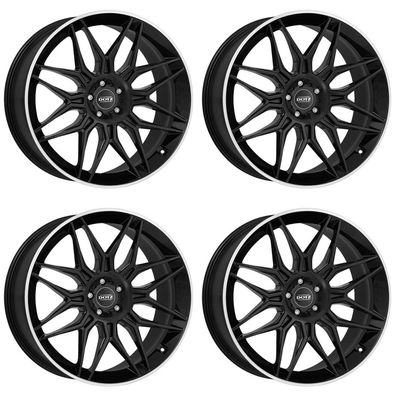 4 Felgen Dotz LongBeach dark 10.5Jx21 5x114,3 für Tesla Model