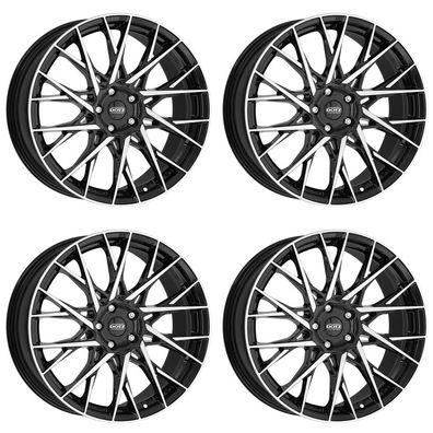 4 Felgen Dotz Fuji dark 7.5Jx18 5x108 für Fiat Doblo