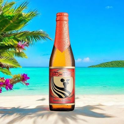24 x Dju Dju Passion Fruit - Exotisches Passionsfrucht Bier aus Afrika mit 3,6% Vol