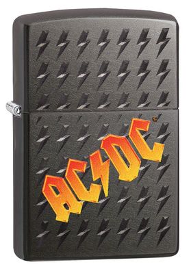 Zippo Feuerzeug AC/DC Multi Flash grau Benzin