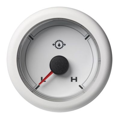 VDO-OceanLink Getriebeöldruck-Anzeige Ø52mm 30 bar/440 psi-Low/High (440 psi) 12-24V