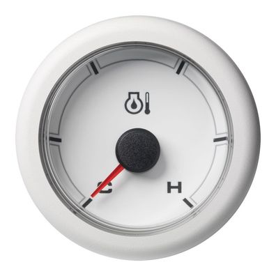 VDO-OceanLink Mototröl-Temperaturanzeige Ø52mm 150°C/300°F-Cold/Hot (300°F) 12-24V sc