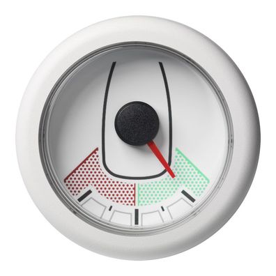 VDO-OceanLink Ruderwinkelanzeige Ø52mm 90° 12-24V schwarz oder weiß