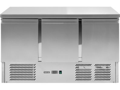 Comptoir réfrigéré à 3 portes, plage de température -2 à + 8 °C, 240 W, 368 L