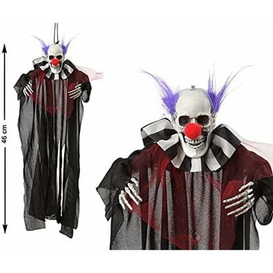 Dekoration zum Aufhängen 46 cm Clown