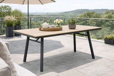 Destiny Esstisch SAN MARINO rechteckig 180x90x74cm, holzfarben