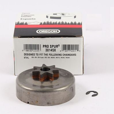 Sternkettenrad Kettenrad 3/8" 7Z Oregon Stihl 019 034 034Super 036 039 MS290 310 360