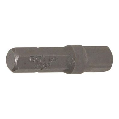 2 x Adapter für 6,3 (1/4) Bits 4-Kant auf 6-Kant 30 mm