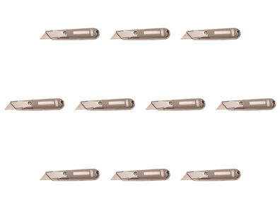 BGS-50607 I 10 x BGS 50607 Teppichmesser Cuttermesser 135 mm