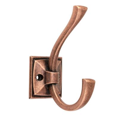 Garderobenhaken Singo Kleiderhaken Kupfer antik Wandhaken Vintage Metall stabil