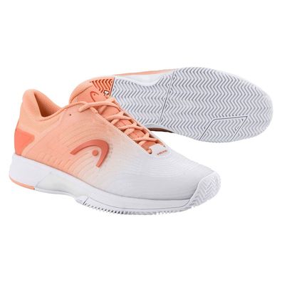 Damen-Tennisschuhe Head Revolt Pro 4.5 Clay Women COWH Farbe rosa-white