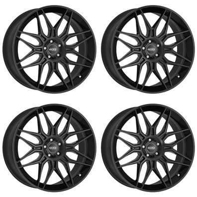 4 Felgen Dotz LongBeach black 10.5Jx21 5x112 für Audi Q8