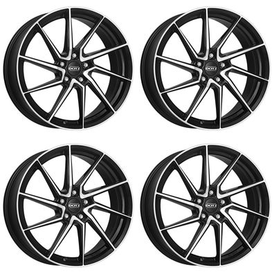 4 Felgen Dotz Spa dark 7.5Jx17 5x112 für Skoda Karoq Octavia Superb Yeti