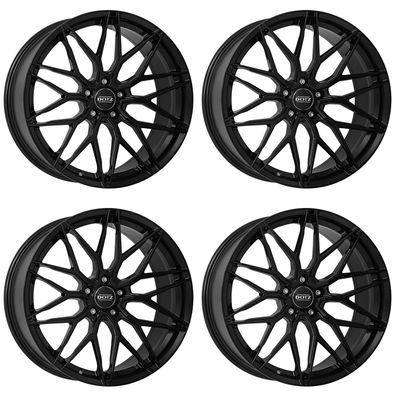 4 Felgen Dotz Suzuka black 8.0Jx18 5x114.3 für Infiniti Q50