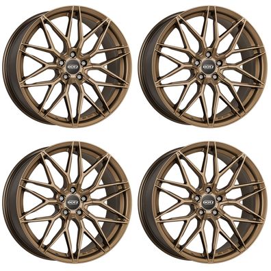 4 Felgen Dotz Suzuka bronze 8.5Jx19 5x112 für Volkswagen Arteon Beetle CC Caddy Eos