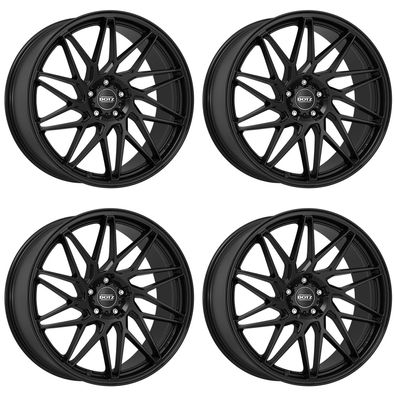 4 Felgen Dotz Tanaka black 8.0Jx18 5x112 für Volkswagen Arteon Beetle CC Caddy Eos