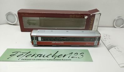 BEMO H0m DC 3281 102 Bernina Personenwagen 1. Kl. EWIII A / RhB / ErsatzVP