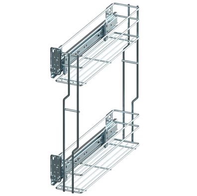 Küchenauszug mit Softclose Schrank ab 20cm Breite Schrankauszug Küche Vollauszug