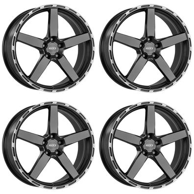 4 Felgen Dotz MarinaBay dark 9.5Jx19 5x112 für Mercedes Benz C CLA CLS Cle E EQE GLA