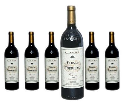6 x Pinord Clos De Torribas Penedès Reserva Tempranillo – 2018