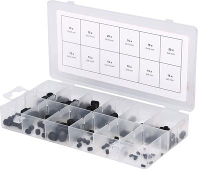 KS TOOLS Sortiment Madenschrauben, metrisch, 160-tlg
