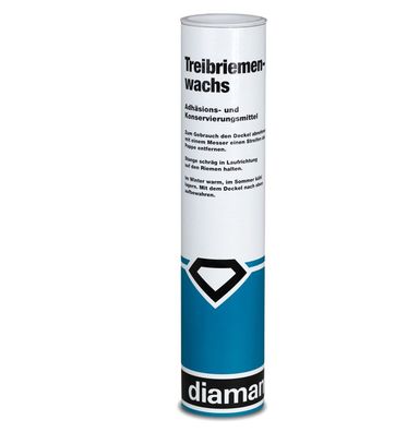 Treibriemenwachs diamant® Stange 420gr. Riemenpech