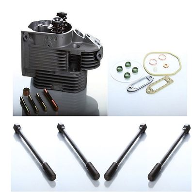 Zylinderkopf DEUTZ Motoren 911 / 912 / 913 inkl.1x Kopfdichtungssatz & 4x Dehnschrau