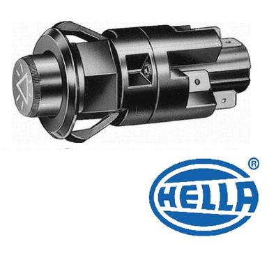 Warnblinkschalter Hella Einbau für Iveco MAN Renault 8-polig rot