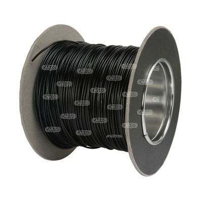100 m - Kabel 1x0.75 mm², Schwarz - Passend für: Guardian-HCUK TW0.75B - Wood Auto CA