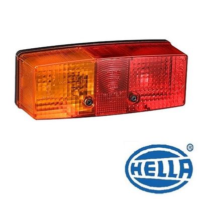 Hella Heckleuchte links 12/24V E-Prüfung Oldtimer Traktor 2SD003184-031