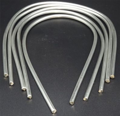 5 Stäbe Dachdecker Zinn Dachdeckerzinn S-Sn97Cu3 Ø 6 x 480 mm bleifrei #