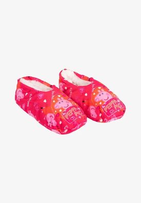 1 x Peppa Wutz Mädchen Puschen Ballerinas Mädchen Winter Hausschuhe ABS Sohle