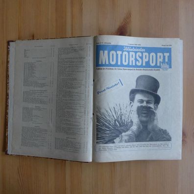 DDR Oldtimer Illustrierter Motorsport in einem Band von Januar 1955 - September 1956