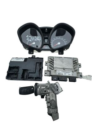Ford Fiesta 6 Motorsteuergerät Set 1.4 Benzin SPJA 8V2112A650ADA