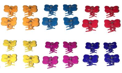 4 Farbenfrohe Schmetterlings-Clips für jeden Tag von Diana