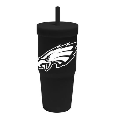 NFL Philadelphia Eagles Trinkbecher Tumbler Strohhalm 940ml Silikon 10943156375