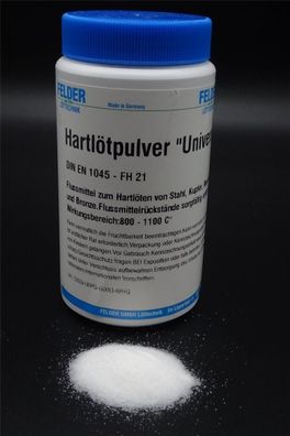 500g Hartlötpulver Universal Flussmittel Kupfer Stahl Hartlöten Messingschweißen