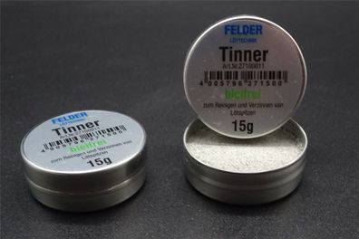 2x 15g Tinner Felder Lötspitzen Reiniger + Verzinner Lötkolben bleifrei Löten