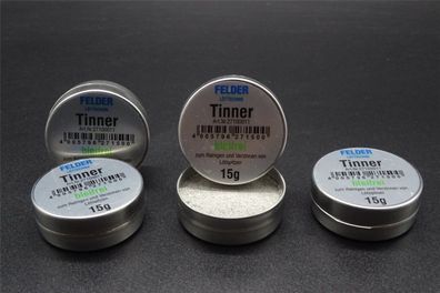 4x 15g Tinner Felder Lötspitzen Reiniger + Verzinner Lötkolben bleifrei Löten