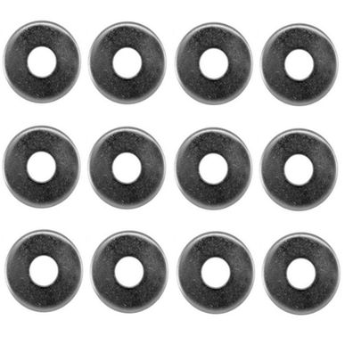 12x Unterlegscheibe Kotflügelscheiben 10,5 x 25 x 1,5 Iso4759 V²A Edelstahl