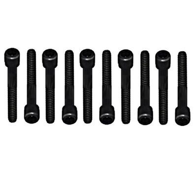 10x Innensechskantschraube M6 x 40 ISO4762 12.9 schwarz