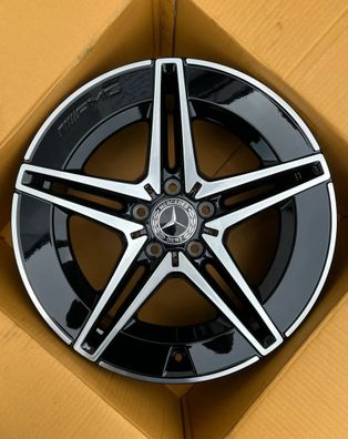 1x Orig Mercedes C Klasse W206 S206 Hybrid 18 Zoll AMG Alufelge A2064016600 9,0J ET58