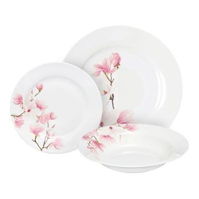 Tafelservice für 6 Personen Magnolia 18 Tlg. Ambition
