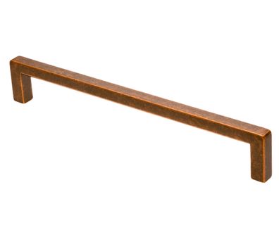 Möbelgriff BA 160mm Küchengriff Kupfer antik Schrankgriff Vintage-Look Metall
