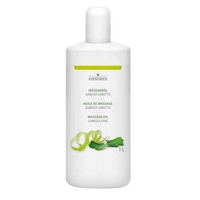 Massageöl Gingko-Limette 1000 ml Flasche