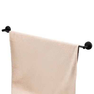 bremermann Bad-Serie PIAZZA BLACK - Badetuchstange, aus Edelstahl matt schwarz