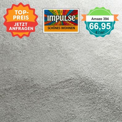 JAB Teppichboden Amaze 394 - Velours 5 m breit - m² nur € 66,95 €
